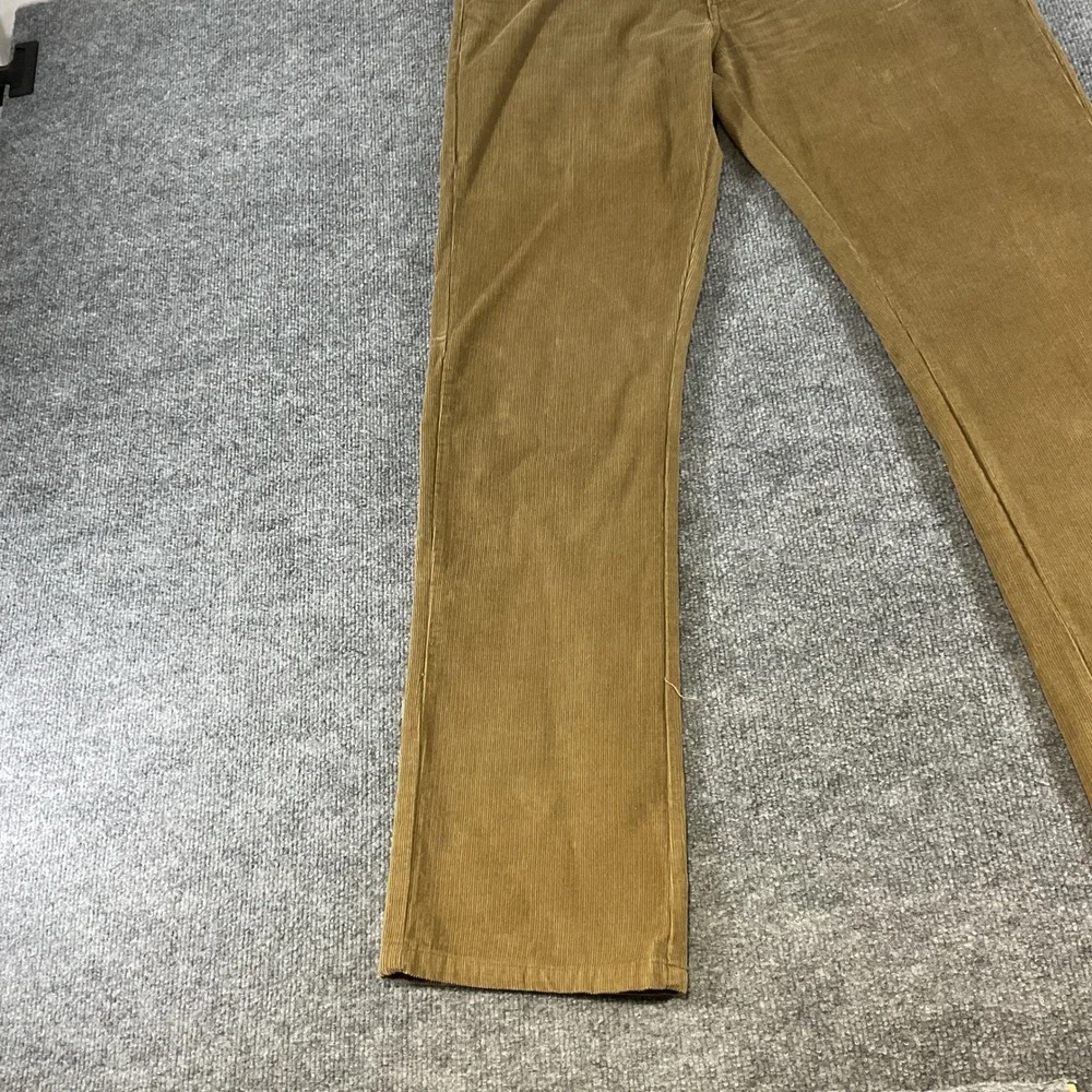 Woolrich Corduroy Pants Mens 34x34 Brown Straight Leg Cotton Casual Outdoor